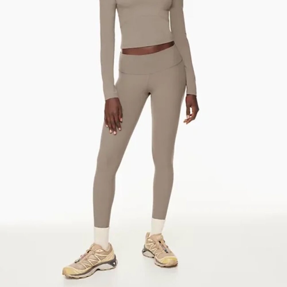 Tnabutter Atmosphere Lo Rise Legging - Modern Taupe, Size Medium